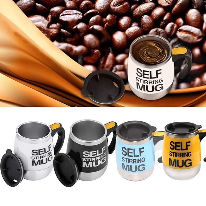Self Stirring Mug | Automatic Mixing Coffee Cup
