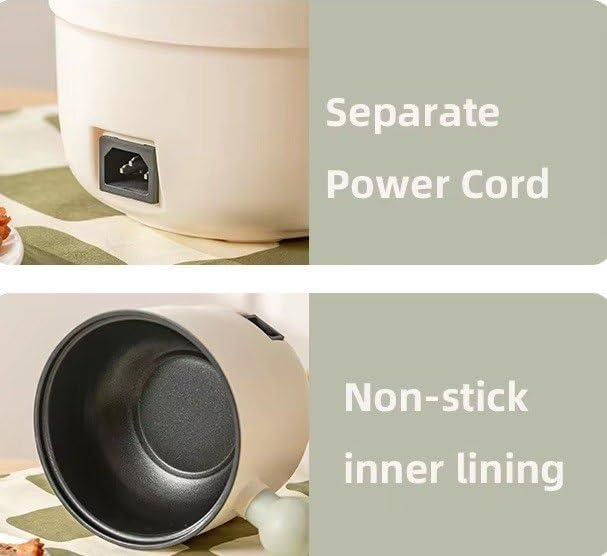 Electric Mini Cooking Pot| 4-in-1 Multi-Functional Cooker