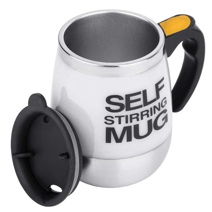 Self Stirring Mug | Automatic Mixing Coffee Cup