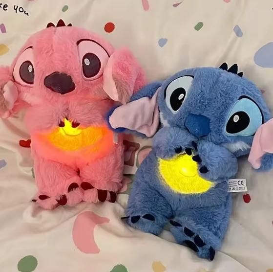 Musical Breathing Stitch Doll – Your Cuddly Light-Up Buddy