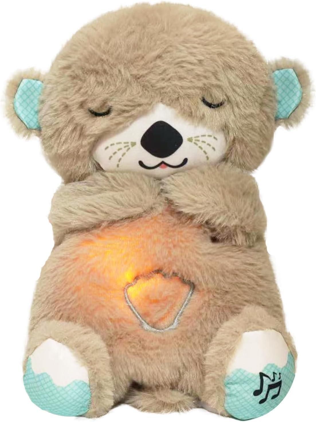 Breathing Teddy Bear with Soothing Music – Your Cuddly Comfort Buddy