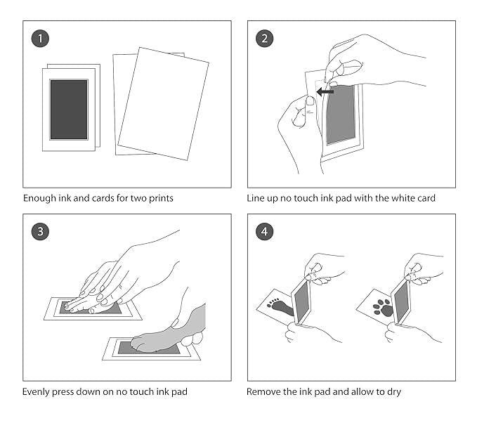 Inkless Baby Hand & Footprint Kit – Capture Precious Moments Forever