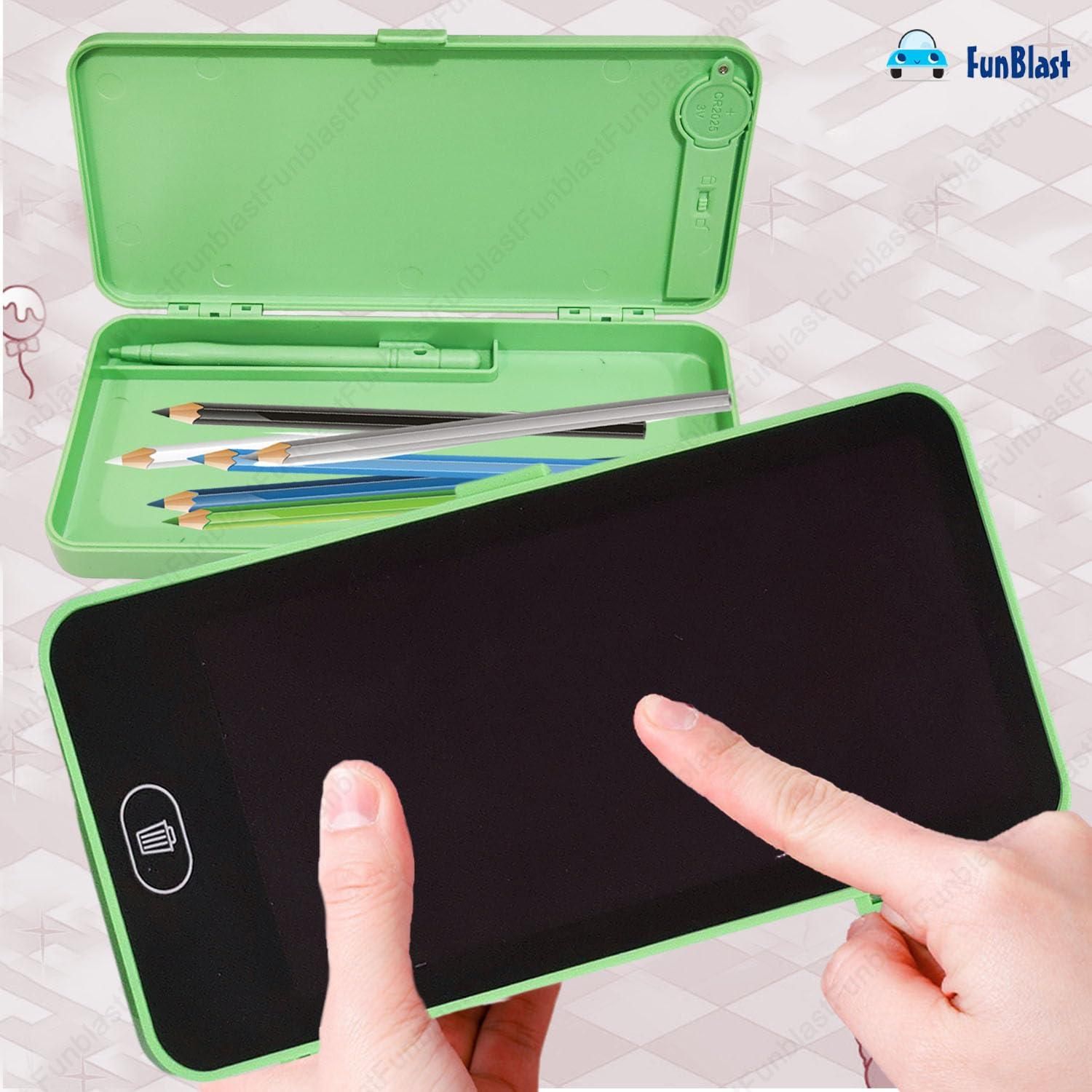 Writing Tablet Pencil Case | 2-in-1 LCD Display & Storage Box