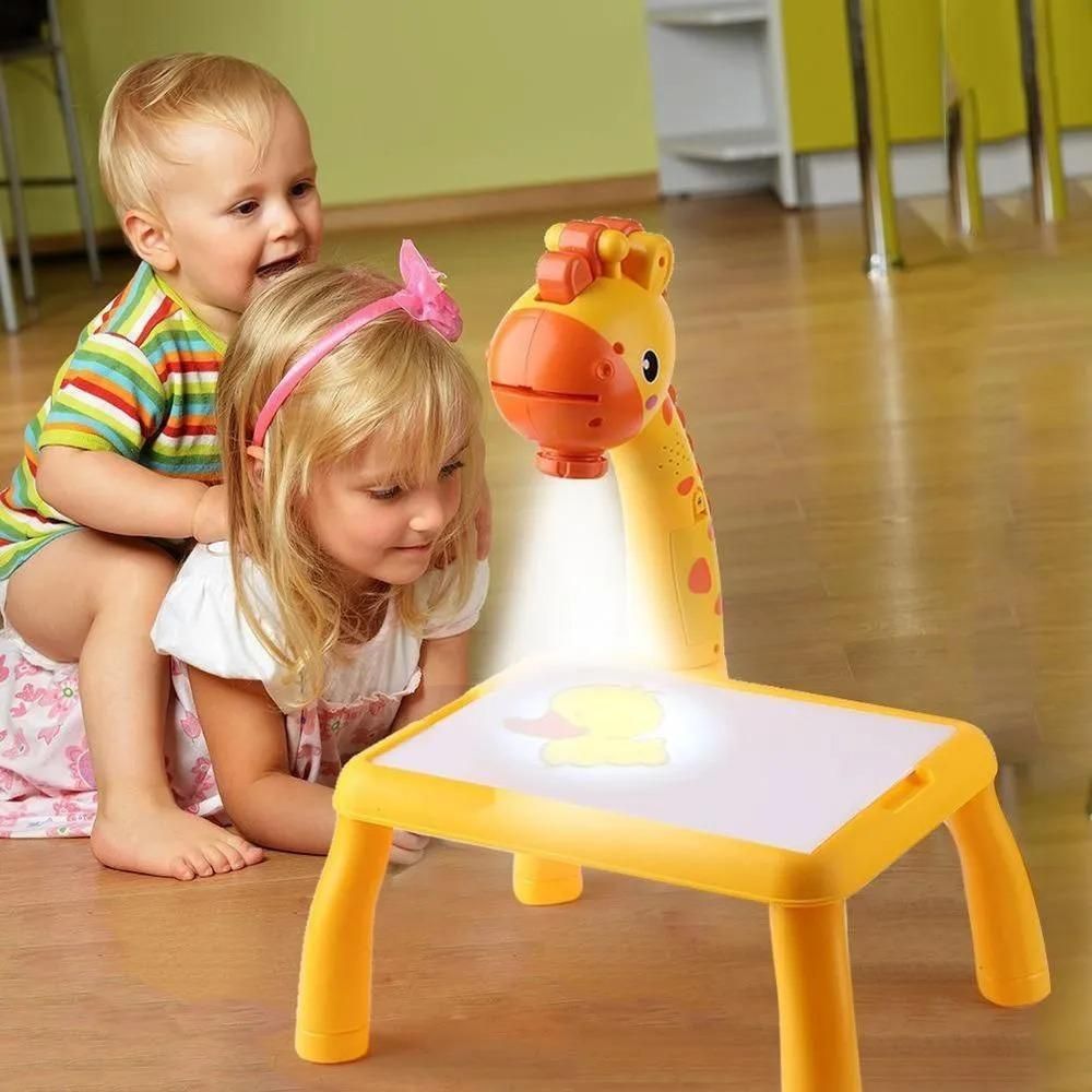 🦒 Kids Projector Drawing Desk | Educational Art Toy