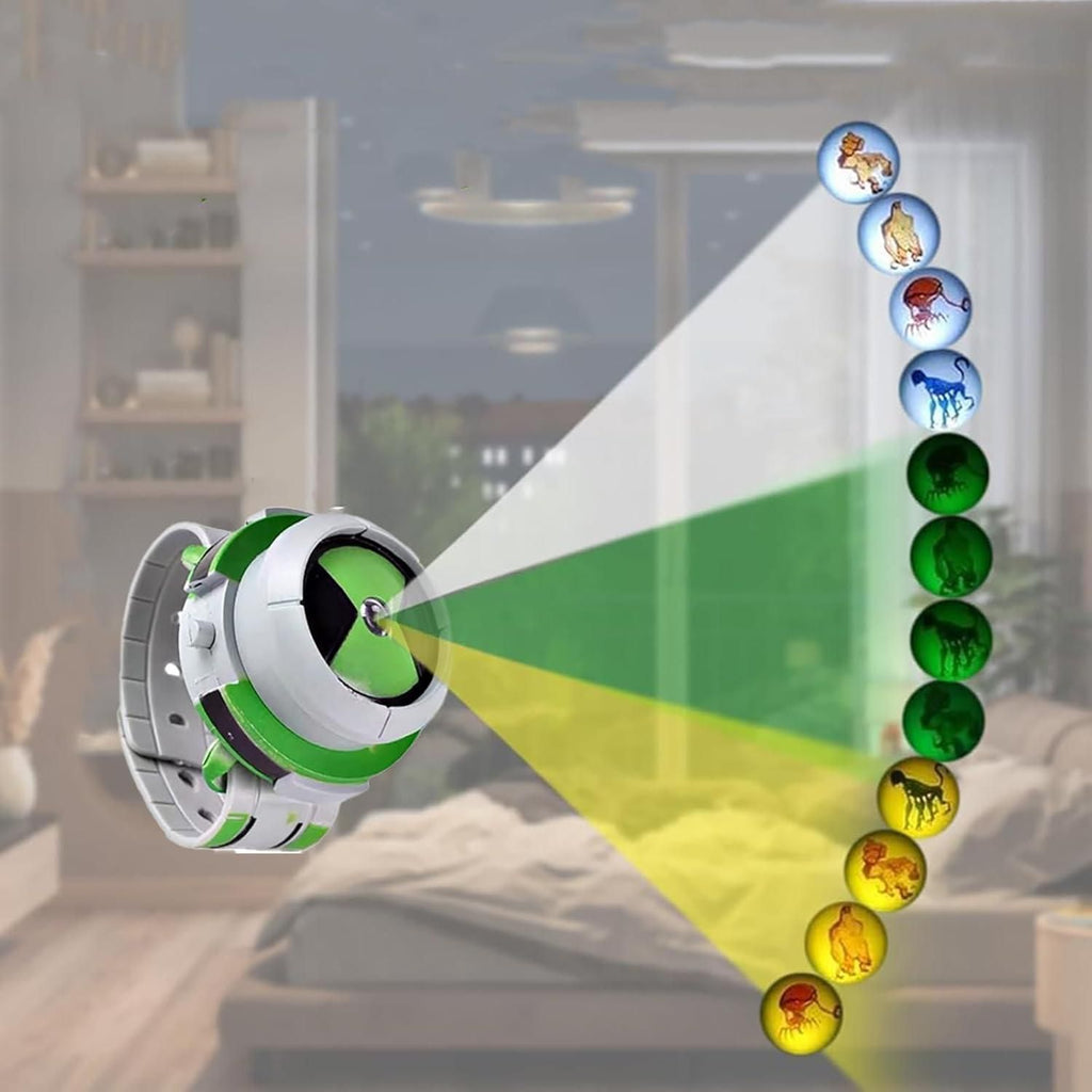 Kids Projector Watch – Ben10 Omnitrix Style