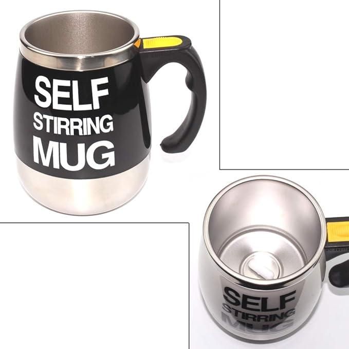 Self Stirring Mug | Automatic Mixing Coffee Cup