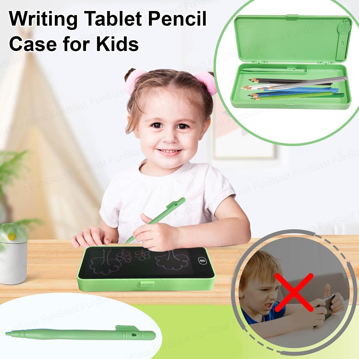 Writing Tablet Pencil Case | 2-in-1 LCD Display & Storage Box